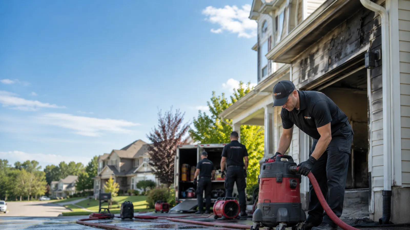 Fire And Smoke Damage Restoration in Wood, SD near me